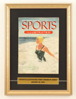 1954 Sports Illustrated Magazine Custom Framed Display at PristineAuction.com