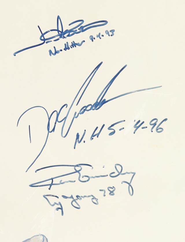 Yankees Alumni "Marilyn Monroe" Custom Framed Lithograph Signed By (9) with Yogi Berra, David Cone, Don Larsen, Don Mattingly (JSA) at PristineAuction.com Yankees Alumni "Marilyn Monroe" Custom Framed Lithograph Signed By (9) with Yogi Berra, David Cone, Don Larsen, Don Mattingly (JSA) at PristineAuction.com