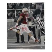 Christian McCaffrey Signed Stanford Cardinal 16x20 Photo Inscribed "2015 POY" (Beckett) at PristineAuction.com