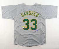Jose Canseco Signed Jersey Inscribed "86 AL ROY" (JSA) at PristineAuction.com