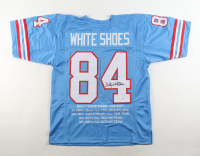 Billy "White Shoes" Johnson Signed Career Highlight Stat Jersey (JSA) at PristineAuction.com