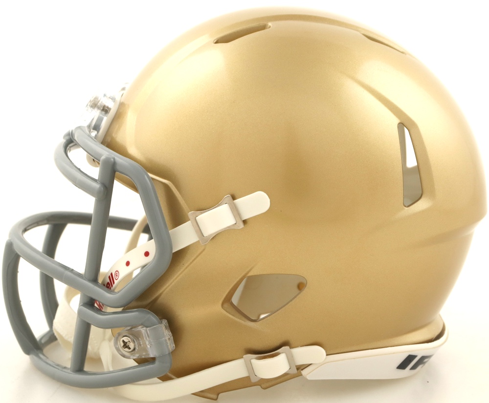 Rudy Ruettiger Signed Notre Dame Fighting Irish Speed Mini Helmet (Beckett) at PristineAuction.com Rudy Ruettiger Signed Notre Dame Fighting Irish Speed Mini Helmet (Beckett) at PristineAuction.com