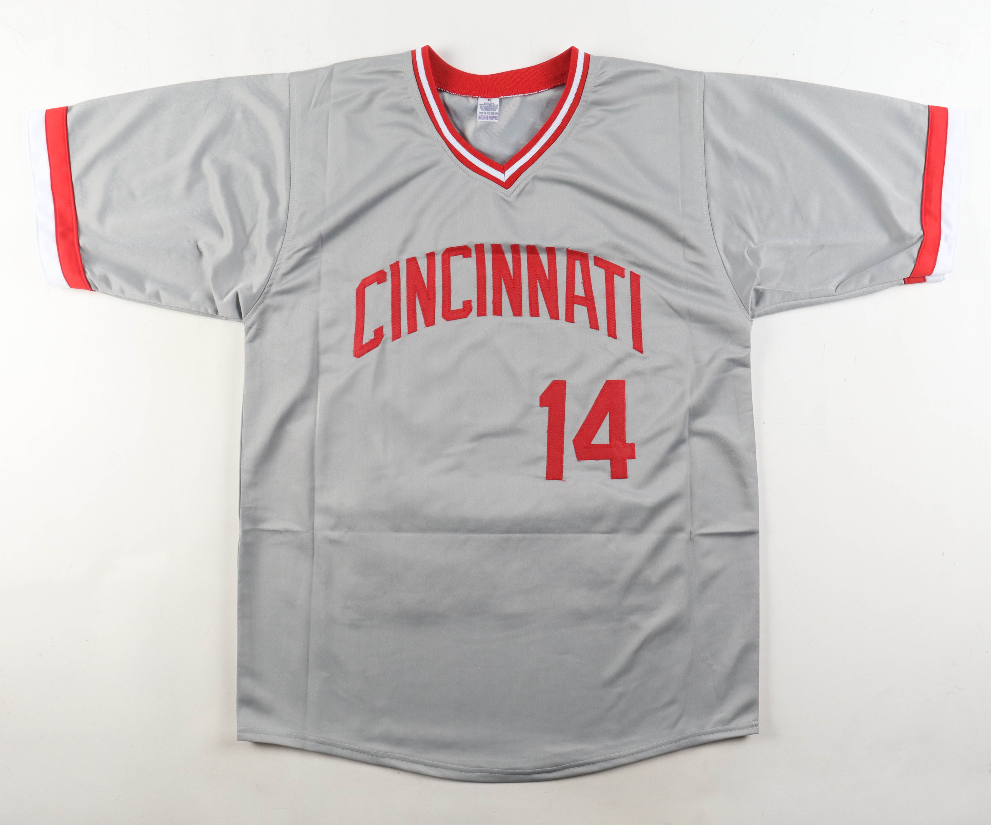 Pete Rose Signed Career Highlight Stat Jersey (JSA & Rose) at PristineAuction.com Pete Rose Signed Career Highlight Stat Jersey (JSA & Rose) at PristineAuction.com