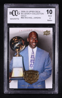 Michael Jordan 2009-10 Upper Deck Michael Jordan Legacy Collection Gold #68 (BCCG 10) at PristineAuction.com