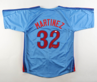 Dennis Martinez Signed Jersey Inscribed "PG 7/28/91" (JSA) at PristineAuction.com