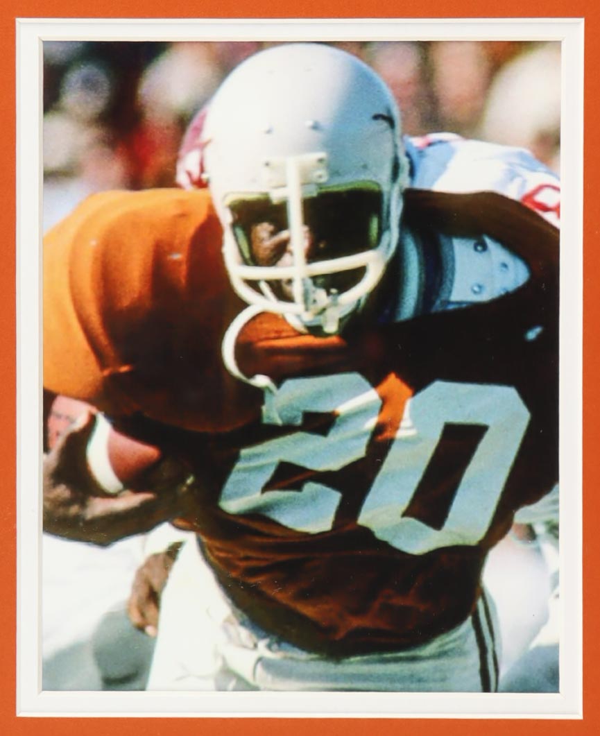 Earl Campbell Signed Custom Framed Jersey Display Inscribed "HT 77" (JSA) at PristineAuction.com Earl Campbell Signed Custom Framed Jersey Display Inscribed "HT 77" (JSA) at PristineAuction.com