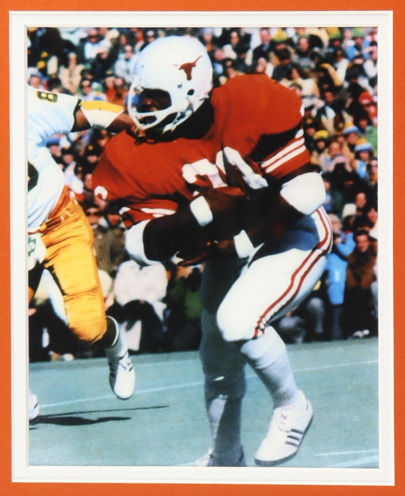 Earl Campbell Signed Custom Framed Jersey Display Inscribed "HT 77" (JSA) at PristineAuction.com Earl Campbell Signed Custom Framed Jersey Display Inscribed "HT 77" (JSA) at PristineAuction.com