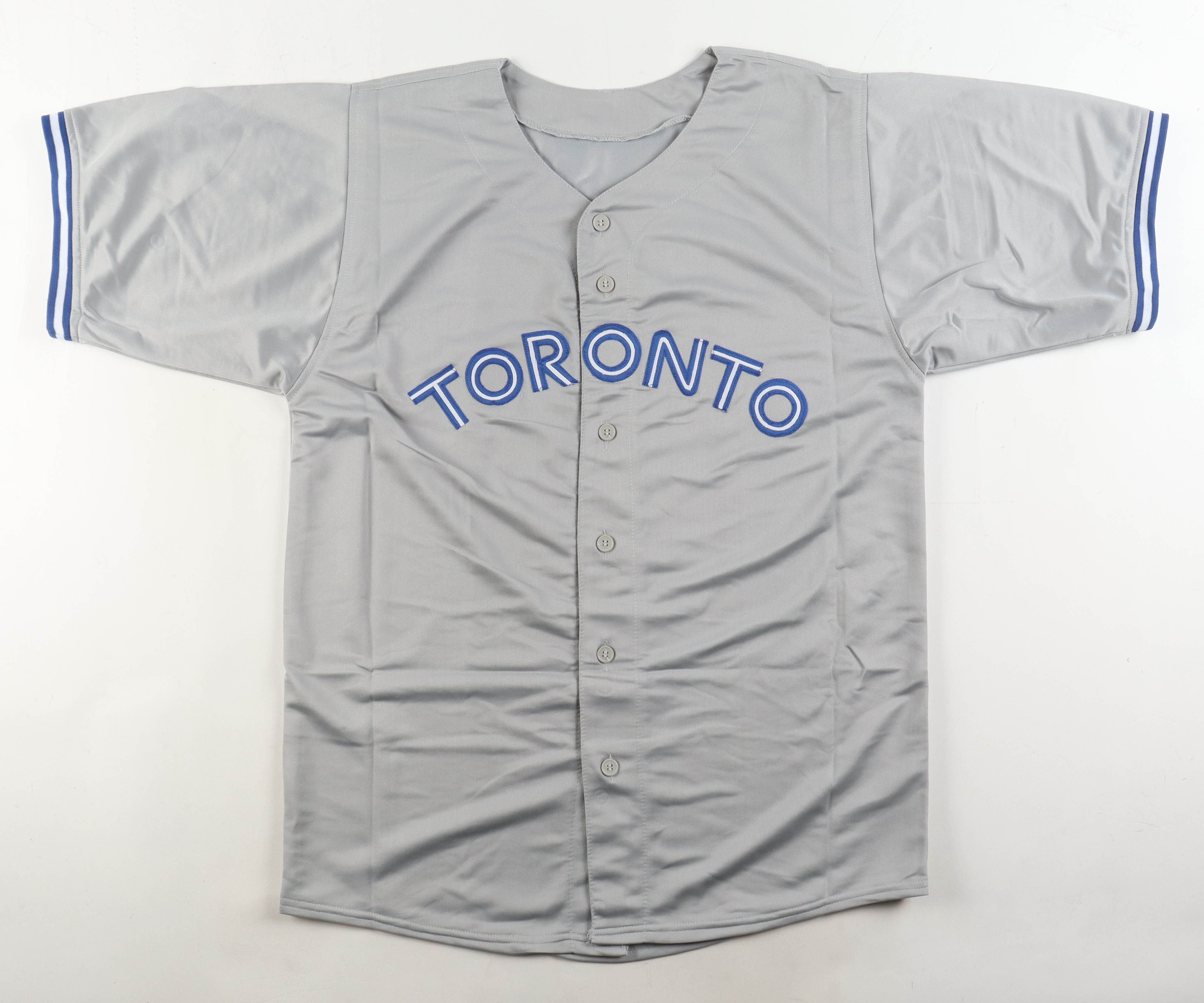 Kelly Gruber Signed Jersey Inscribed "Hit For Cycle 4/16/89" (JSA) at PristineAuction.com Kelly Gruber Signed Jersey Inscribed "Hit For Cycle 4/16/89" (JSA) at PristineAuction.com