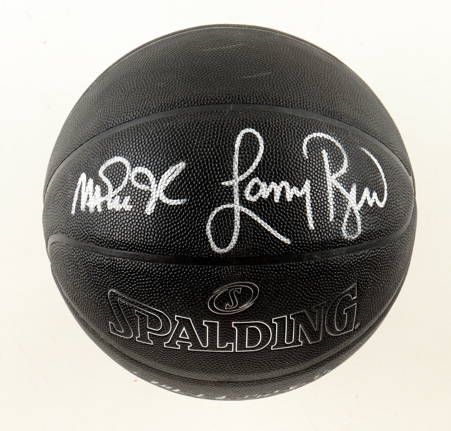 Magic Johnson & Larry Bird Signed NBA Black Edition Basketball (PSA & Beckett) at PristineAuction.com Magic Johnson & Larry Bird Signed NBA Black Edition Basketball (PSA & Beckett) at PristineAuction.com