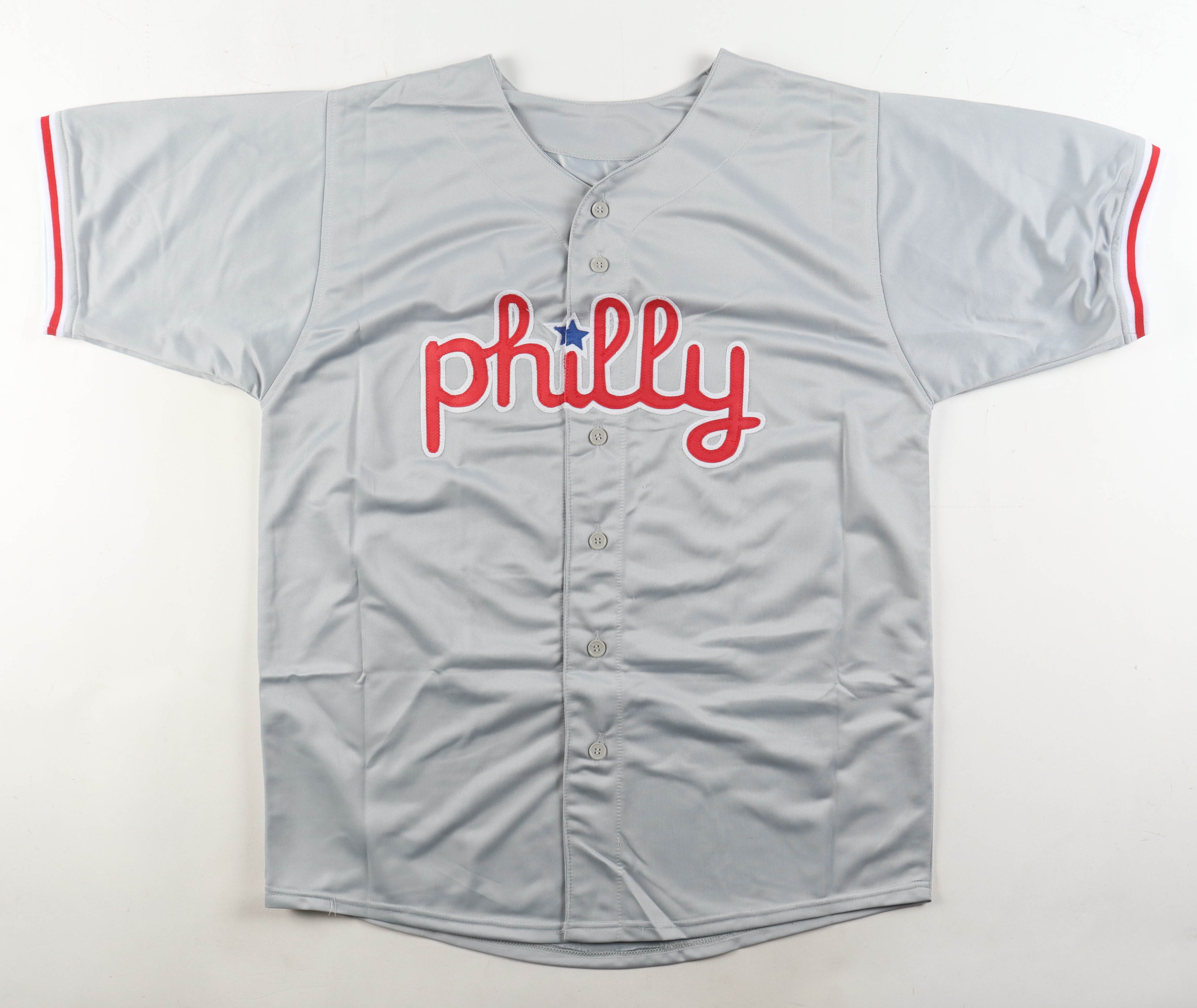 Steve Carlton Signed Jersey (JSA) at PristineAuction.com Steve Carlton Signed Jersey (JSA) at PristineAuction.com