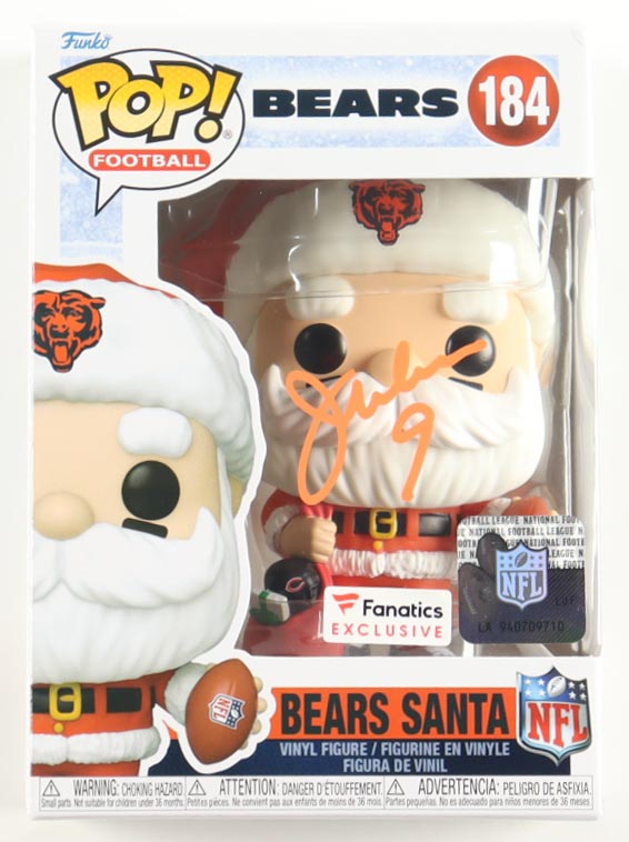 Jim McMahon Signed Bears #184 Bears Santa Funko Pop! Vinyl Figure (Schwartz) at PristineAuction.com Jim McMahon Signed Bears #184 Bears Santa Funko Pop! Vinyl Figure (Schwartz) at PristineAuction.com