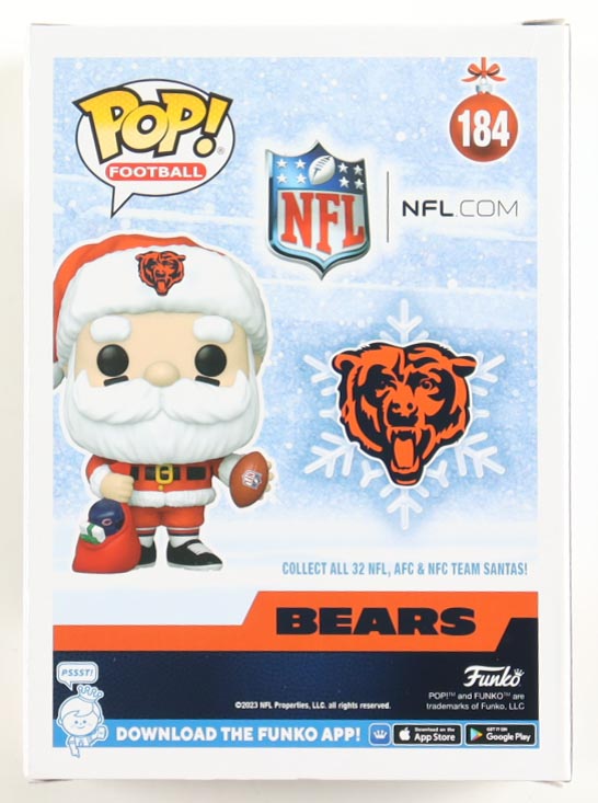 Jim McMahon Signed Bears #184 Bears Santa Funko Pop! Vinyl Figure (Schwartz) at PristineAuction.com Jim McMahon Signed Bears #184 Bears Santa Funko Pop! Vinyl Figure (Schwartz) at PristineAuction.com