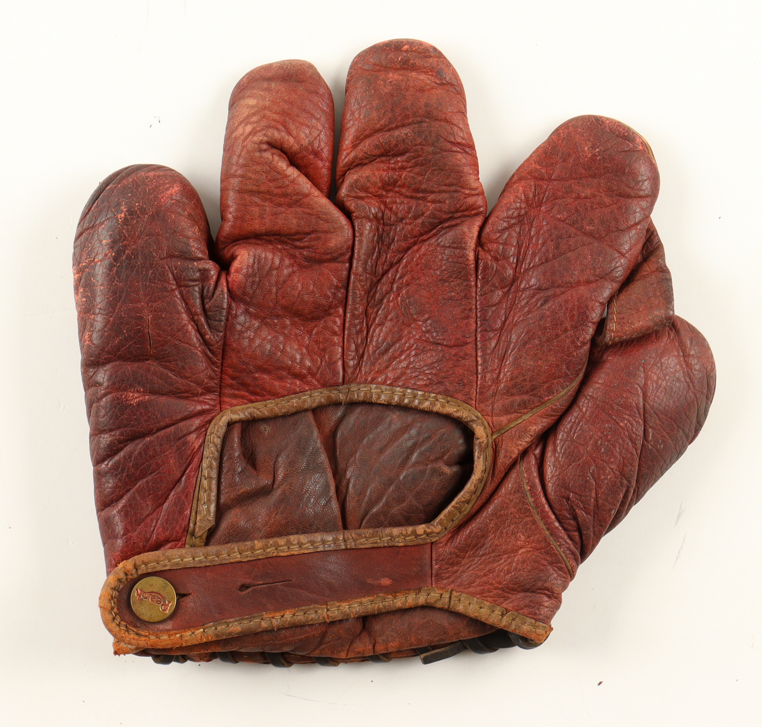 1940 Reach Model Baseball Glove at PristineAuction.com 1940 Reach Model Baseball Glove at PristineAuction.com