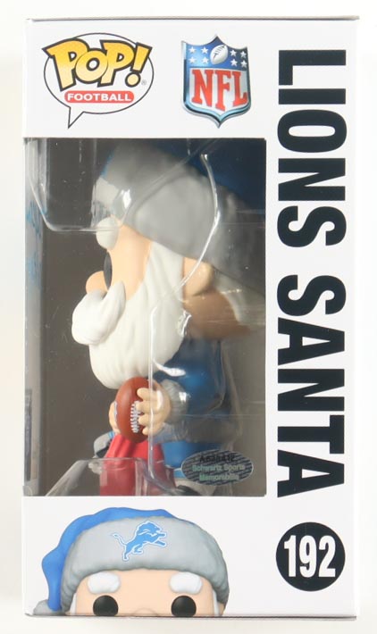 Billy Sims Signed "Lions" #192 Lions Santa Funko Pop! Vinyl Figure Inscribed "80 - R.O.Y" (Schwartz) at PristineAuction.com Billy Sims Signed "Lions" #192 Lions Santa Funko Pop! Vinyl Figure Inscribed "80 - R.O.Y" (Schwartz) at PristineAuction.com