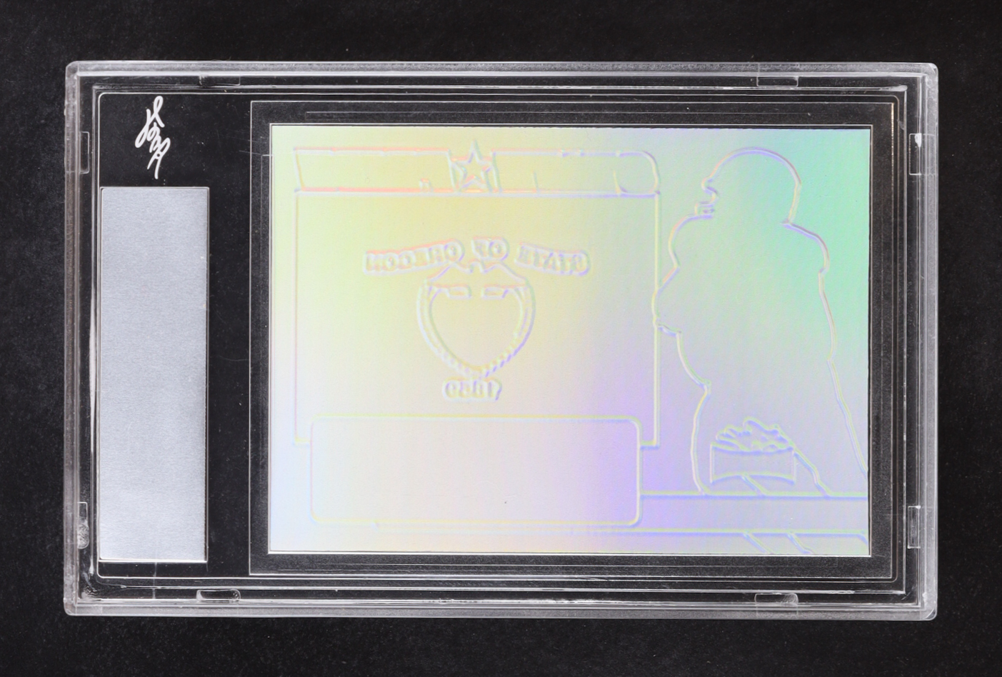 Bo Nix 2024 Leaf Metal State Pride Prismatic Galaxy Pre-Production Proof #NNO #1/1 RC (Leaf) at PristineAuction.com Bo Nix 2024 Leaf Metal State Pride Prismatic Galaxy Pre-Production Proof #NNO #1/1 RC (Leaf) at PristineAuction.com