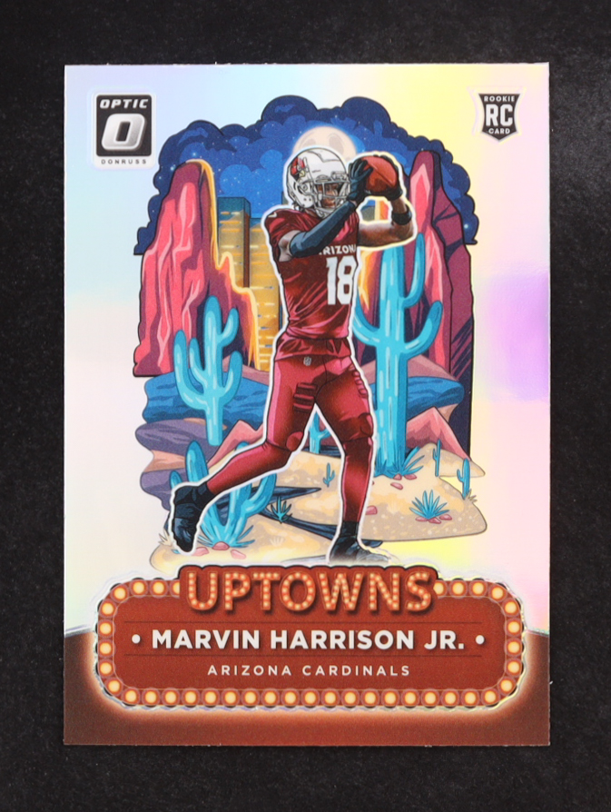 Marvin Harrison Jr. 2024 Clearly Donruss Uptowns #5 RC at PristineAuction.com Marvin Harrison Jr. 2024 Clearly Donruss Uptowns #5 RC at PristineAuction.com