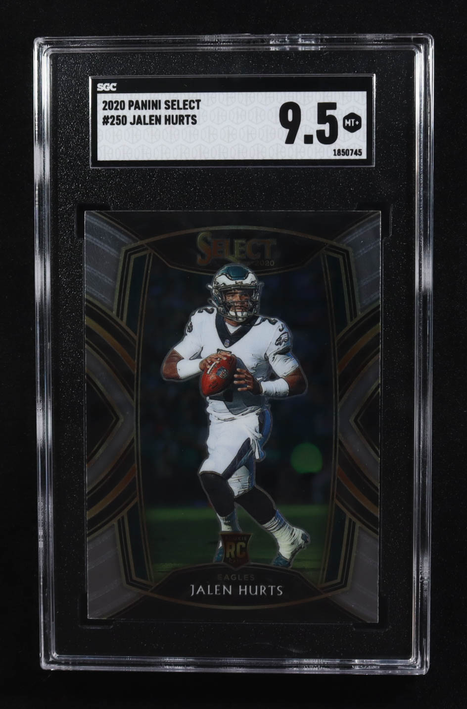 Jalen Hurts 2020 Select #250 RC (SGC 9.5) at PristineAuction.com Jalen Hurts 2020 Select #250 RC (SGC 9.5) at PristineAuction.com