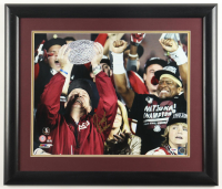 Jimbo Fisher Signed Florida State Seminoles Custom Framed Photo Display (PSA) at PristineAuction.com