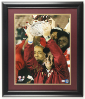 Jimbo Fisher Signed Florida State Seminoles Custom Framed Photo Display (PSA) at PristineAuction.com