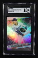 Yoshinobu Yamamoto 2024 Topps Stars of MLB #SMLB57 RC (SGC 10) at PristineAuction.com