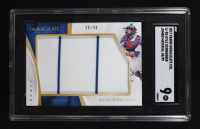 Kyle Schwarber 2017 Immaculate Collection Immaculate Jumbo Materials #44 #38/99 (SGC 9) at PristineAuction.com