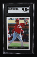 Shohei Ohtani 2018 Leaf National Convention Shohei Ohtani #Rookie01 RC (SGC 9.5) at PristineAuction.com
