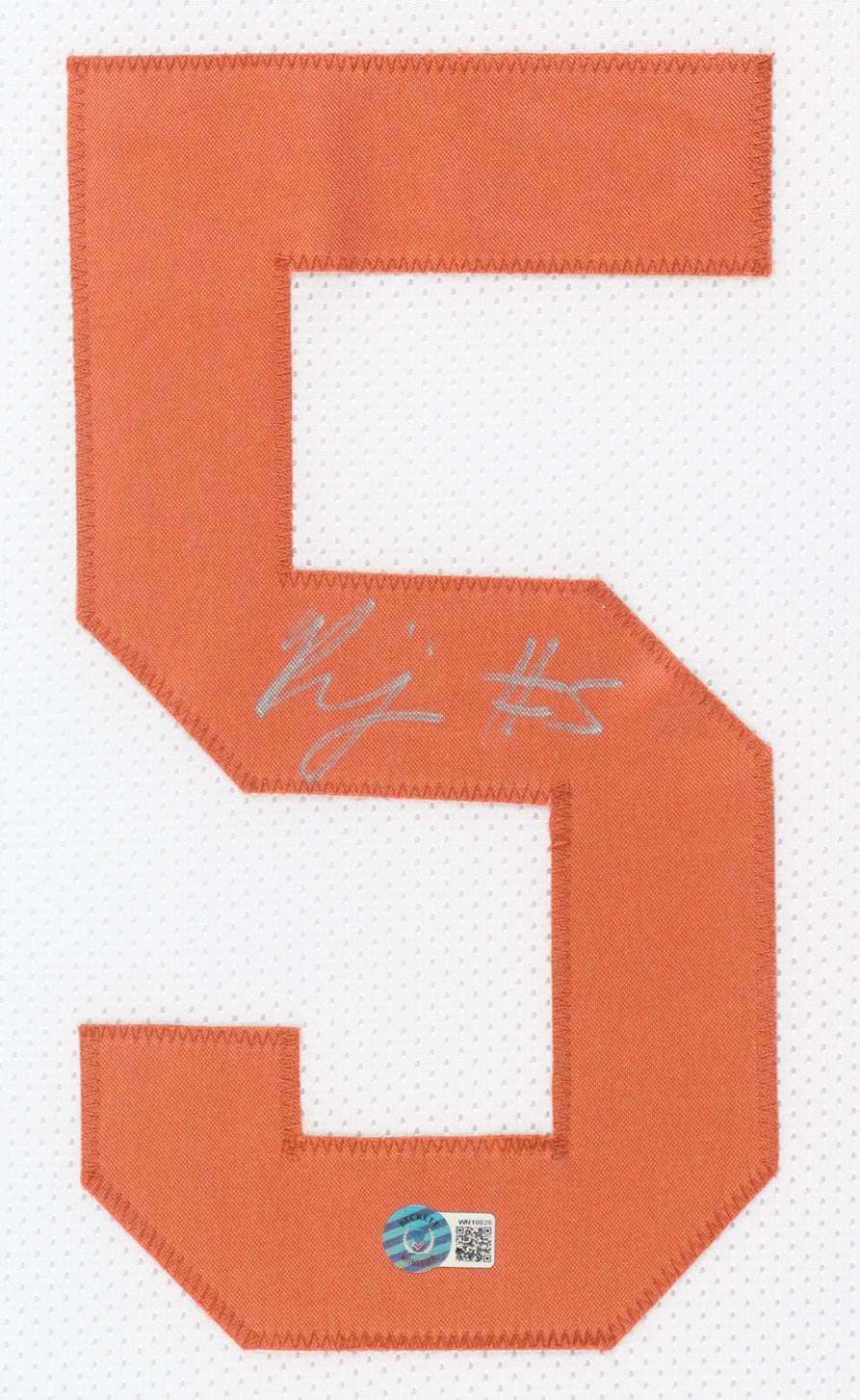 Bijan Robinson Signed Custom Framed Jersey Display (Beckett) at PristineAuction.com Bijan Robinson Signed Custom Framed Jersey Display (Beckett) at PristineAuction.com