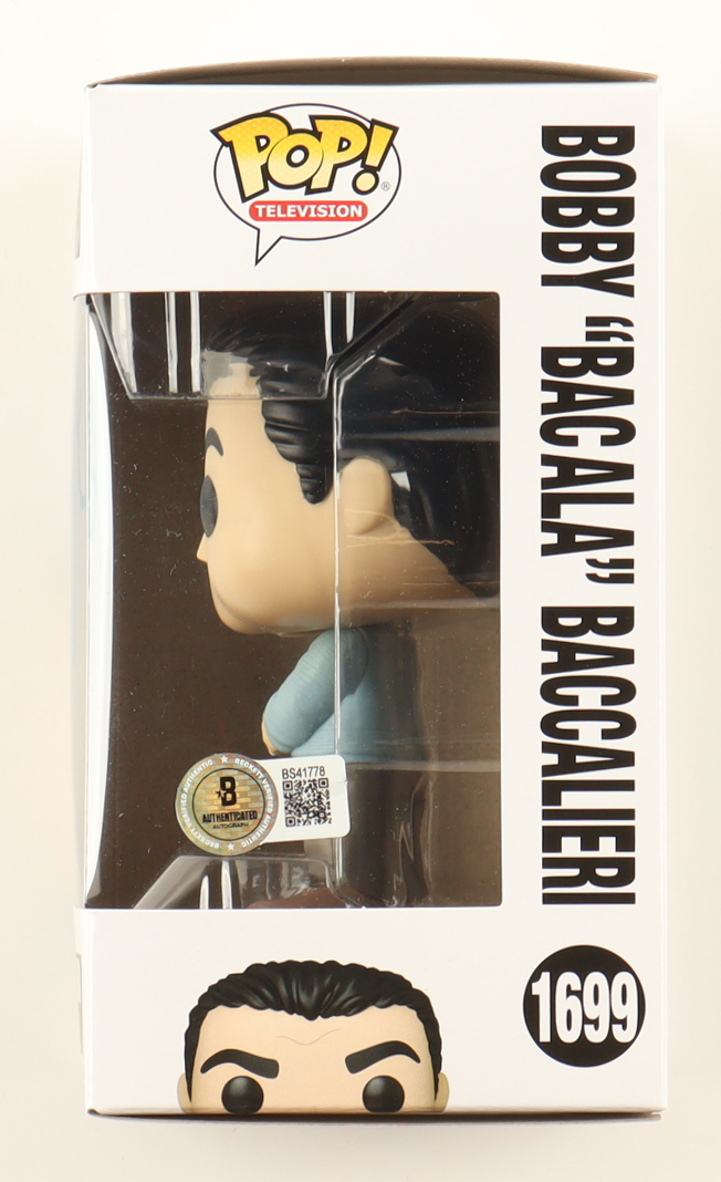 Steve Schirripa Signed "The Sopranos" #1699 Bobby "Bacala" Bacala Funko Pop! Vinyl Figure (Beckett) at PristineAuction.com Steve Schirripa Signed "The Sopranos" #1699 Bobby "Bacala" Bacala Funko Pop! Vinyl Figure (Beckett) at PristineAuction.com