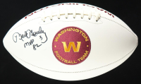 Mark Moseley Signed Washington Logo Football Inscribed "MVP 82" (Schwartz) at PristineAuction.com