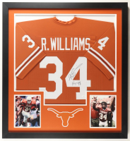 Ricky Williams Signed Custom Framed Jersey Display Inscribed "HT 98" (JSA) at PristineAuction.com