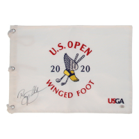 Bryson DeChambeau Signed 2020 "U.S. Open Winged Foot" Golf Pin Flag (PSA) at PristineAuction.com