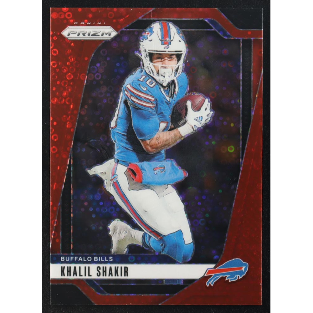 Khalil Shakir 2024 Panini Prizm Prizms No Huddle Red #31 #37/75 at PristineAuction.com