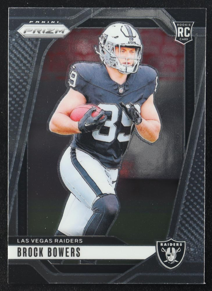 Brock Bowers 2024 Panini Prizm #315 RC