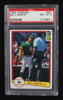Billy Martin 1982 Donruss #491 MG (PSA 8) at PristineAuction.com