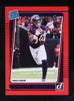 Nico Collins 2021 Donruss Press Proof Red #280 RR RC at PristineAuction.com