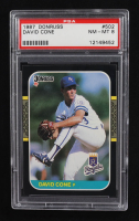 David Cone 1987 Donruss #502 RC (PSA 8) at PristineAuction.com