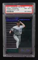 Randy Johnson 2001 Donruss 1999 Retro Stat Line Career #19 #078/336 (PSA 8) at PristineAuction.com