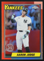 Aaron Judge 2025 Topps Chrome '90 Topps #90CB11 at PristineAuction.com