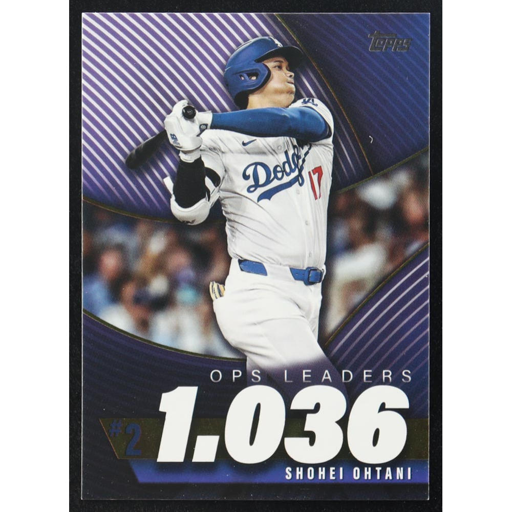 Shohei Ohtani 2025 Topps OPS Best #OPS2 at PristineAuction.com
