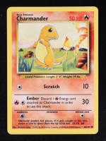 Charmander C 1999 Pokemon Base Unlimited #46 at PristineAuction.com