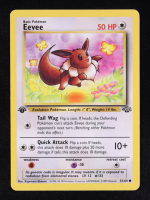 Eevee 1999 Pokemon Jungle 1st Edition #51 at PristineAuction.com