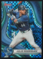 Julio Rodriguez 2024 Bowman's Best Blue Refractors #59 #124/150 at PristineAuction.com