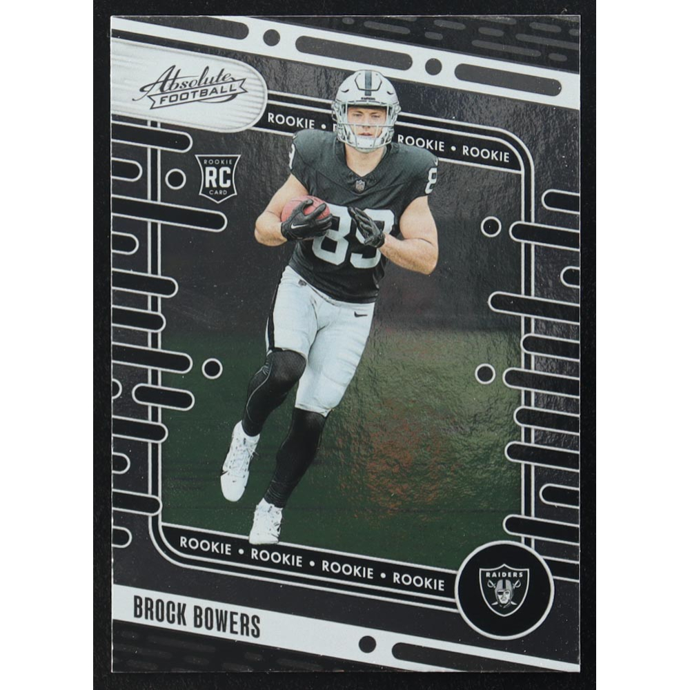 Brock Bowers 2024 Absolute #113 RC at PristineAuction.com