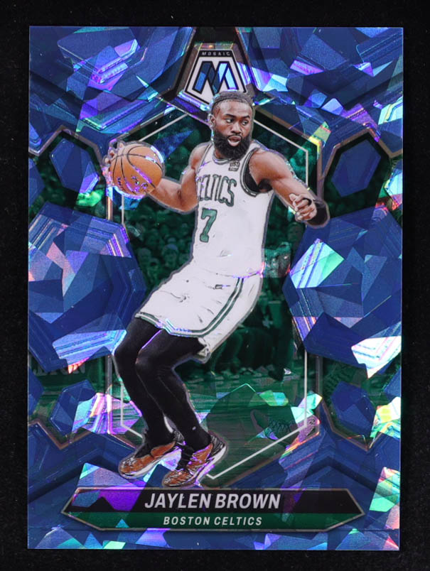 Jaylen Brown 2023-24 Panini Mosaic Mosaic Ice #182 #019/125 at PristineAuction.com Jaylen Brown 2023-24 Panini Mosaic Mosaic Ice #182 #019/125 at PristineAuction.com