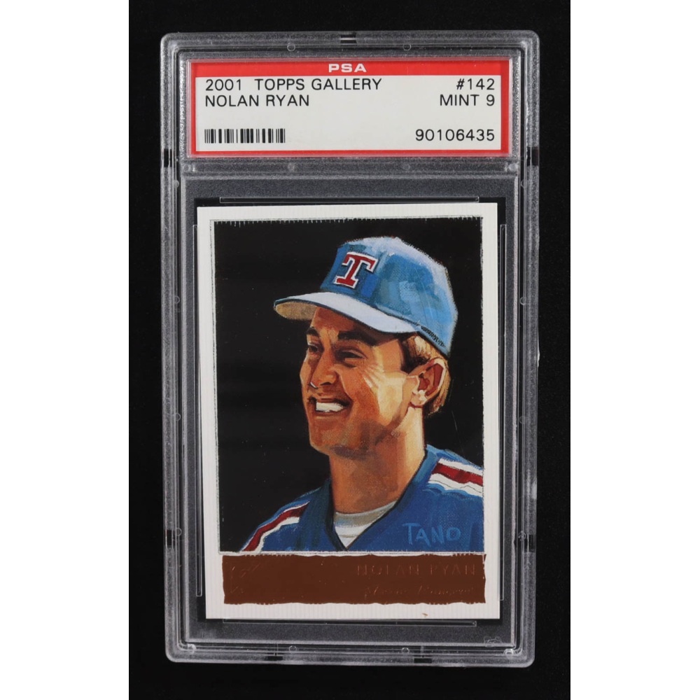 Nolan Ryan 2001 Topps Gallery #142 (PSA 9) at PristineAuction.com