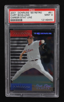 Curt Schilling 2001 Donruss 1999 Retro Stat Line Career #51 #120/336 (PSA 9) at PristineAuction.com