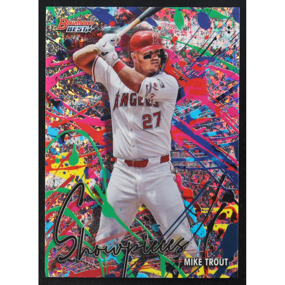 Mike Trout 2024 Bowman's Best Showpieces #BS1 at PristineAuction.com