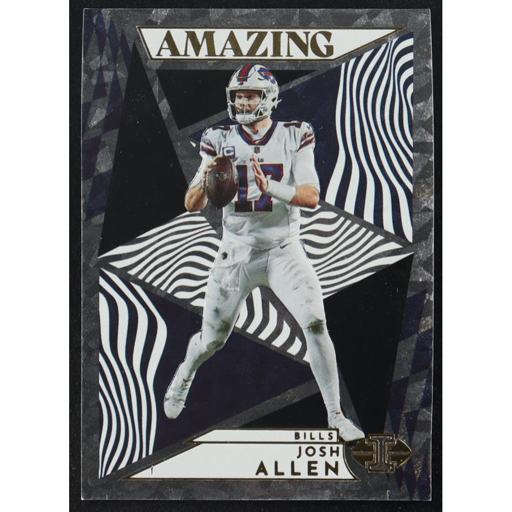 Josh Allen 2022 Panini Illusions Amazing #A-6 at PristineAuction.com