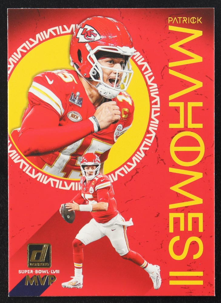 Patrick Mahomes 2024 Panini Donruss MVP #SBMVPPM at PristineAuction.com Patrick Mahomes 2024 Panini Donruss MVP #SBMVPPM at PristineAuction.com