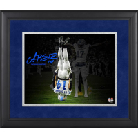 Amon-Ra St. Brown Lions Custom Framed Spotlight Photo at PristineAuction.com